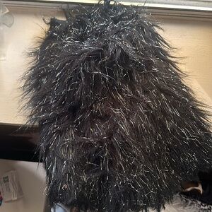 Leg warmers black/silver